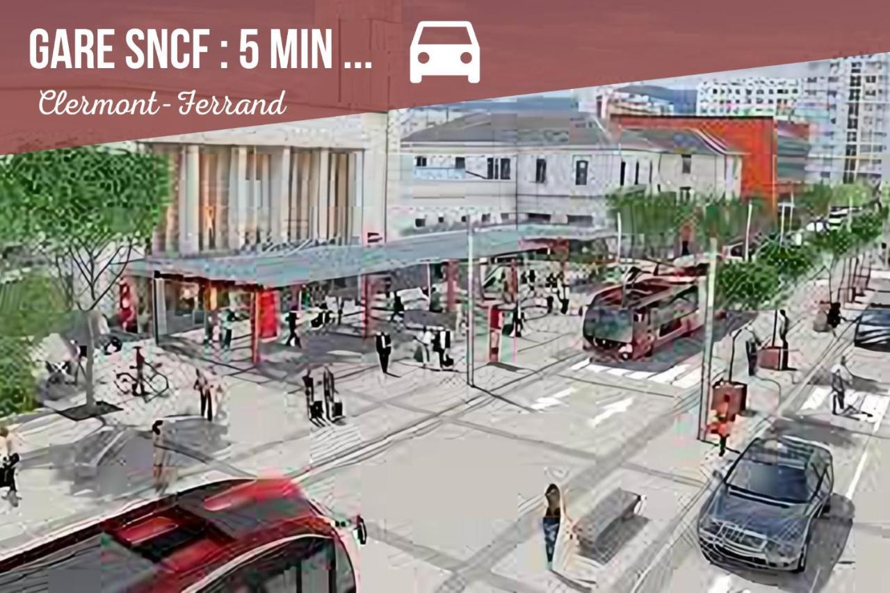 #Le Cocon Des Volcans#Parking Prive/Montferrand 클레르몽페랑 외부 사진