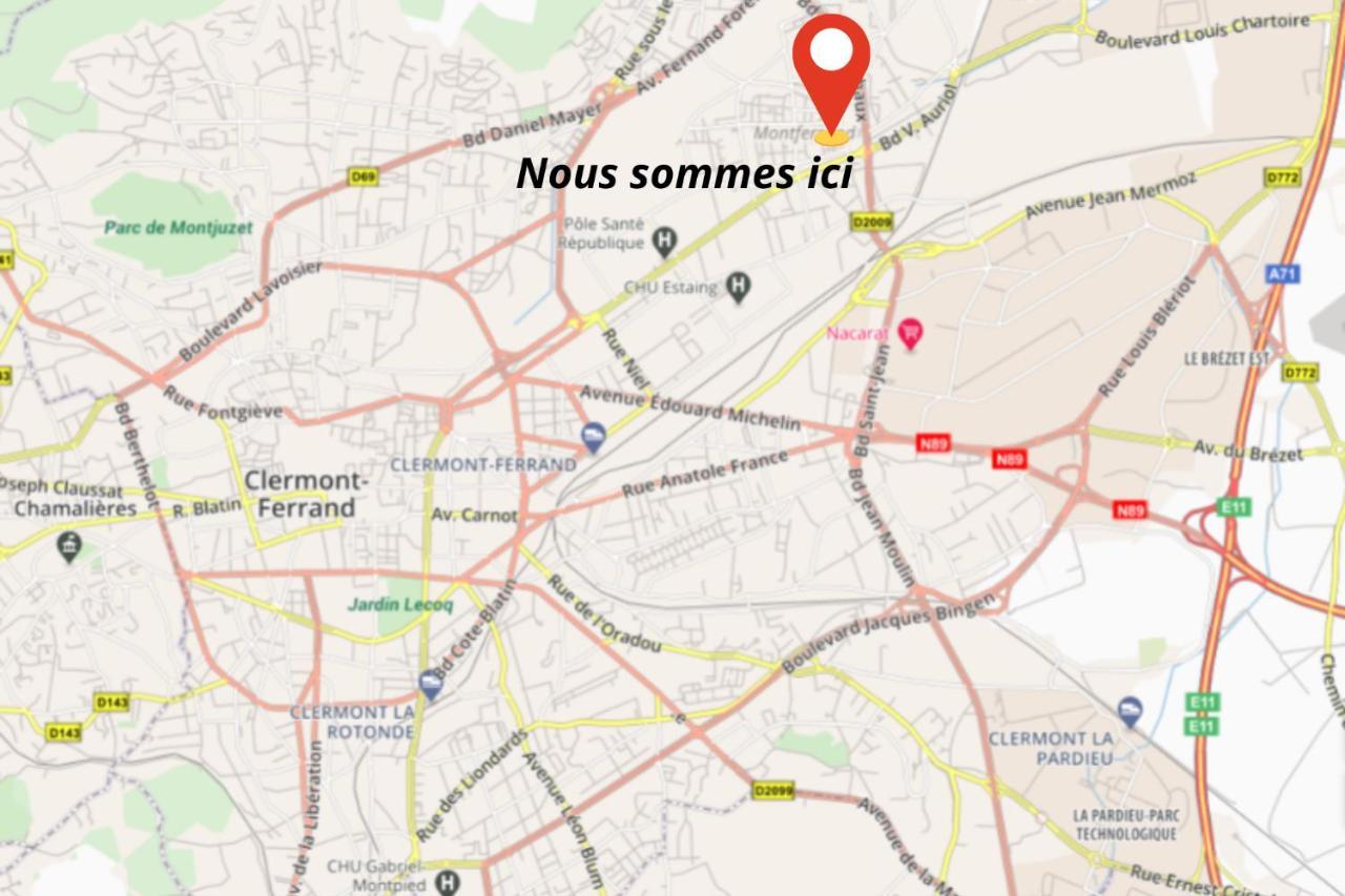 #Le Cocon Des Volcans#Parking Prive/Montferrand 클레르몽페랑 외부 사진